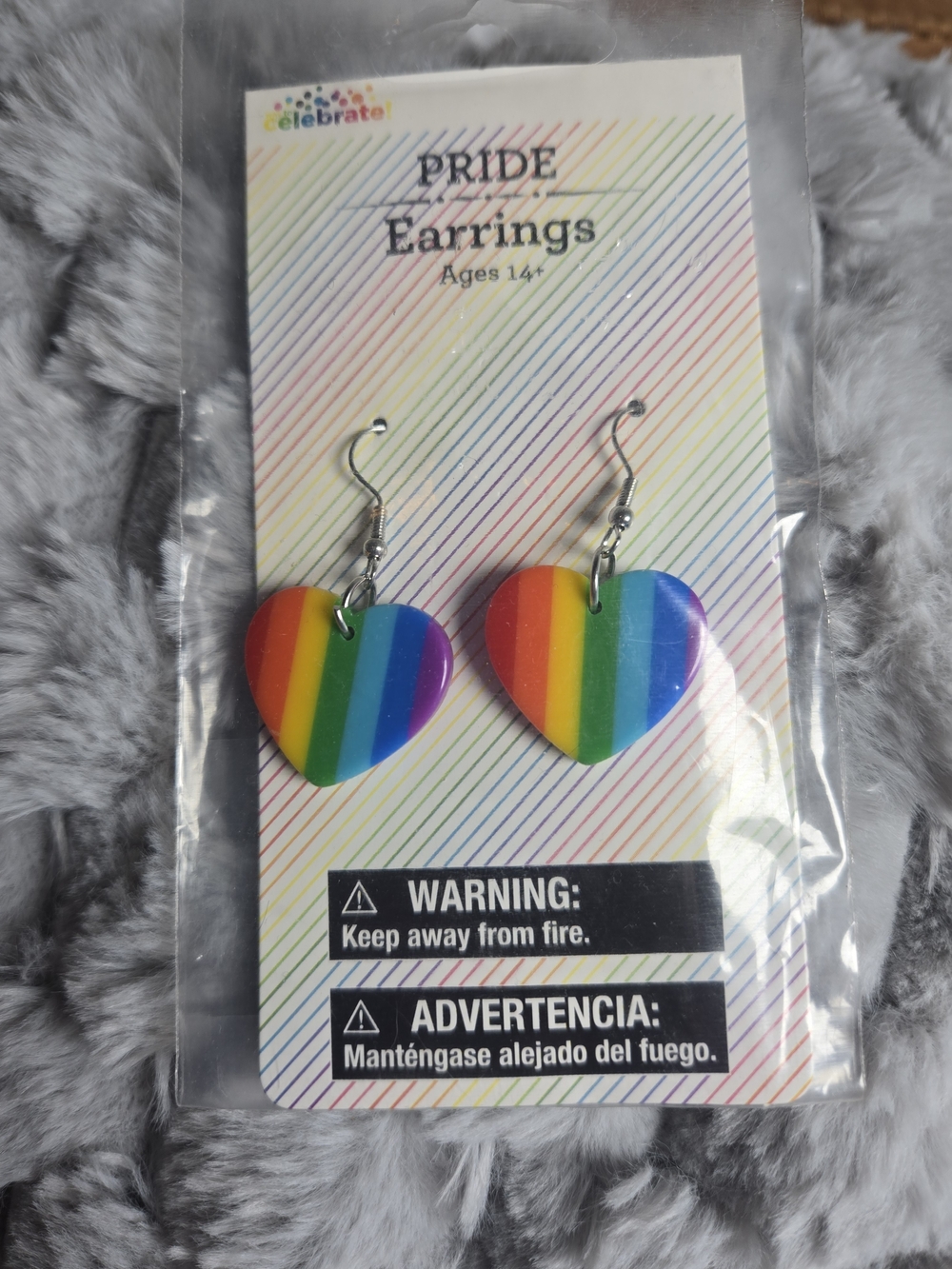 NWT! PRIDE & SOLIDARITY  🌈 💜Earrings SNAZZY RETRO LGBTQIA+ QTBIPOC & ALLIES - Picture 7 of 9
